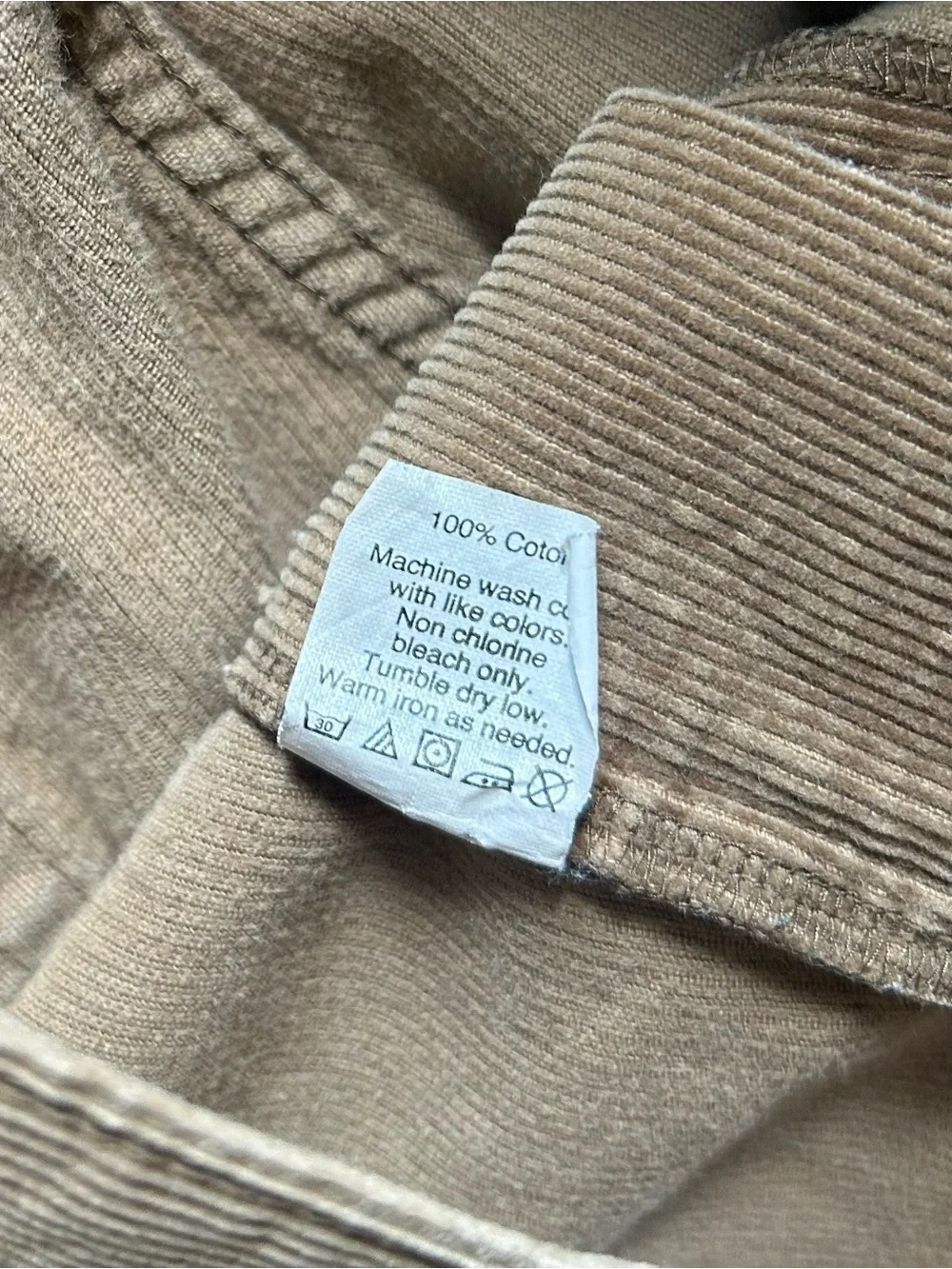 J Crew The Sutton Corduroy Pants Mens 32x32 Brown Straight Leg Casual Trousers